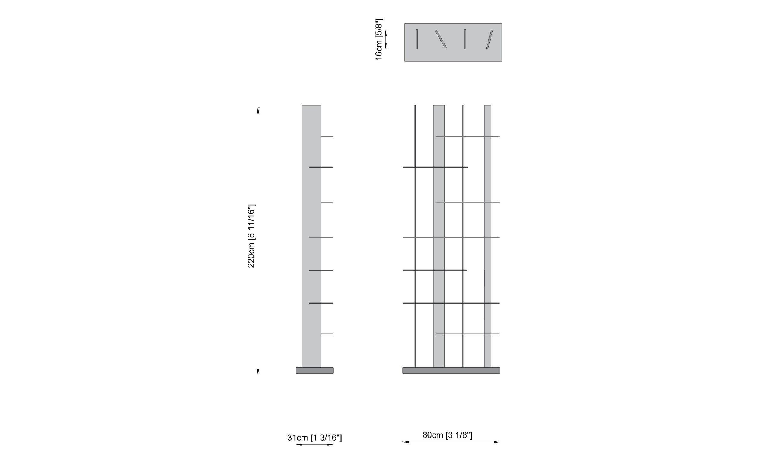 Aluminium section - module DS-ALD-1 - Decor Store