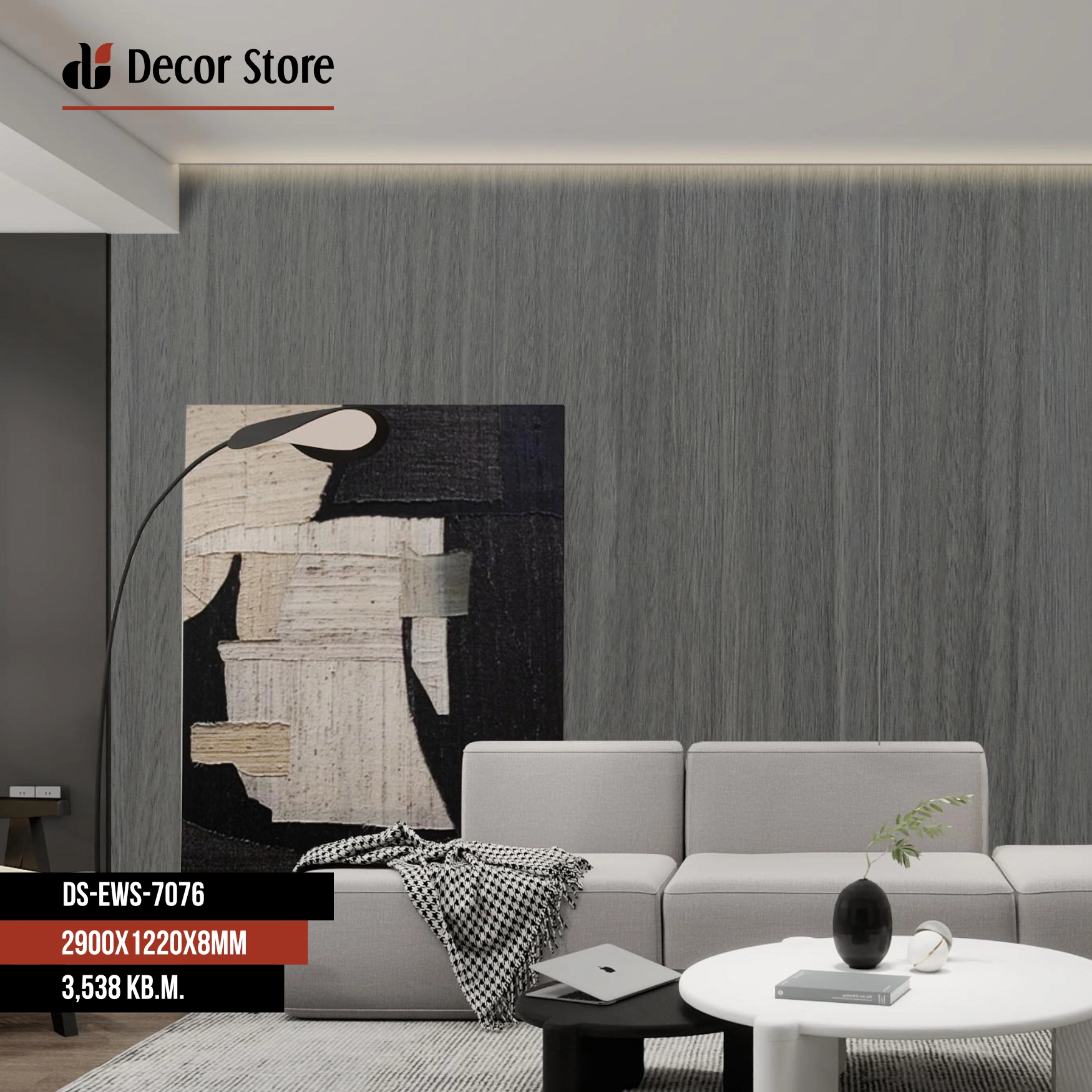 Wall bamboo veneer board DS-EWS-7076 4 Wall bamboo veneer board DS-EWS-7076 - Image 4