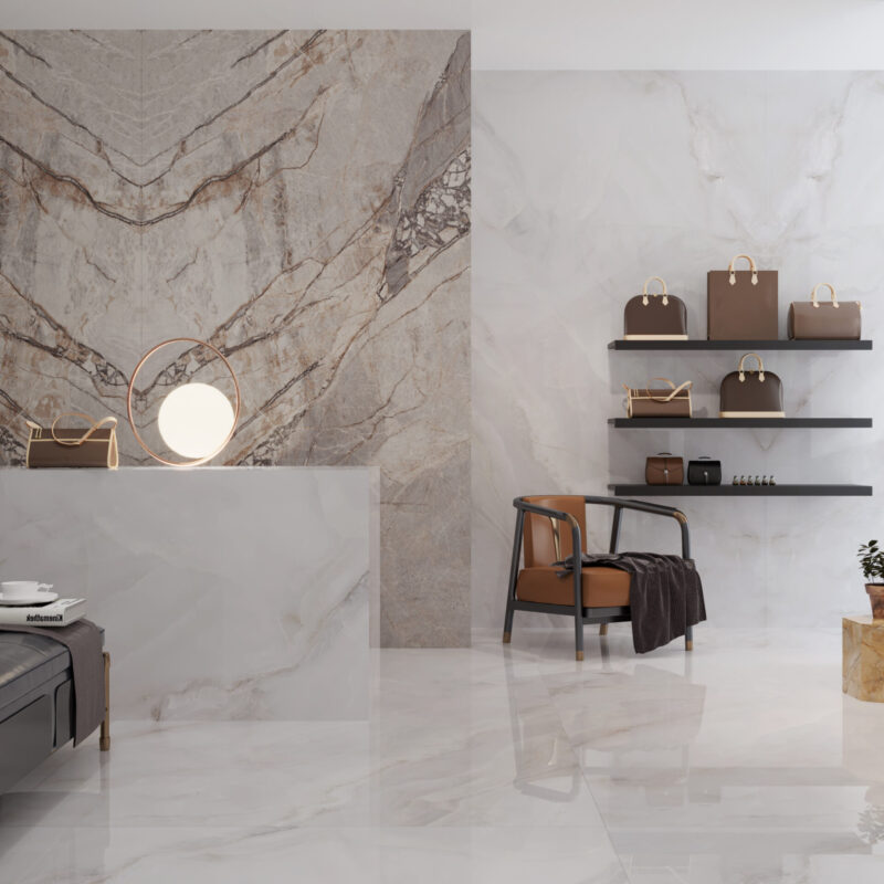 Large format porcelain slab-American Concrete