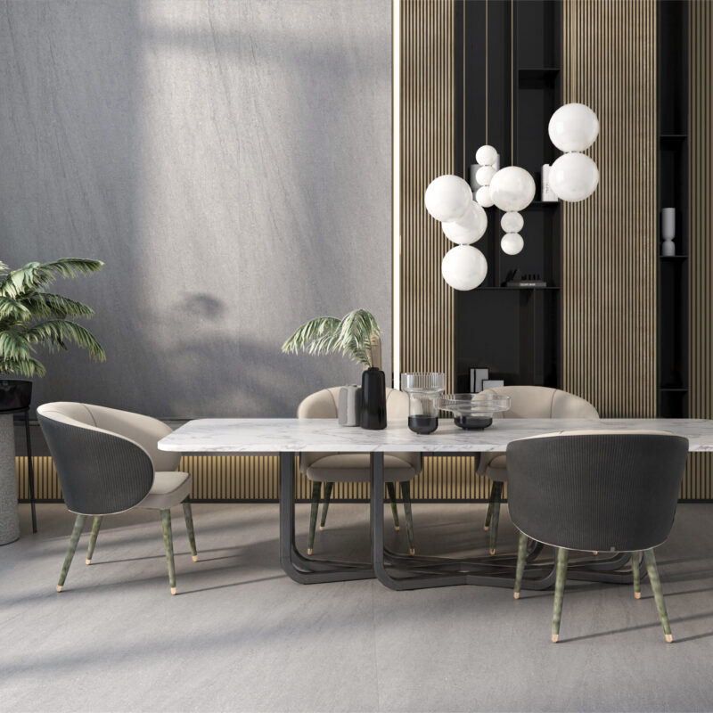 Porcelain slab-Sandstone Grey
