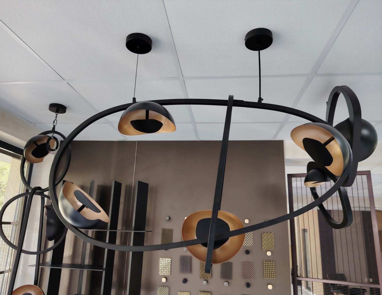 Black designer chandelier DS-80234 (Копие) 1 Black designer chandelier DS-80234 (Копие)
