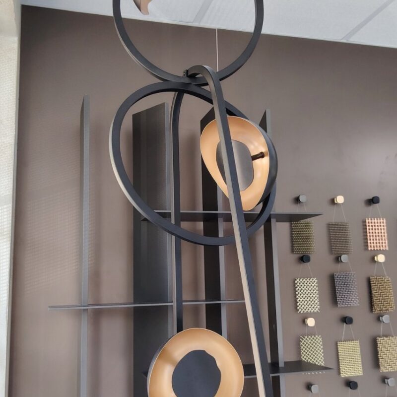 Black designer chandelier DS-80234 (Копие) (Копие)
